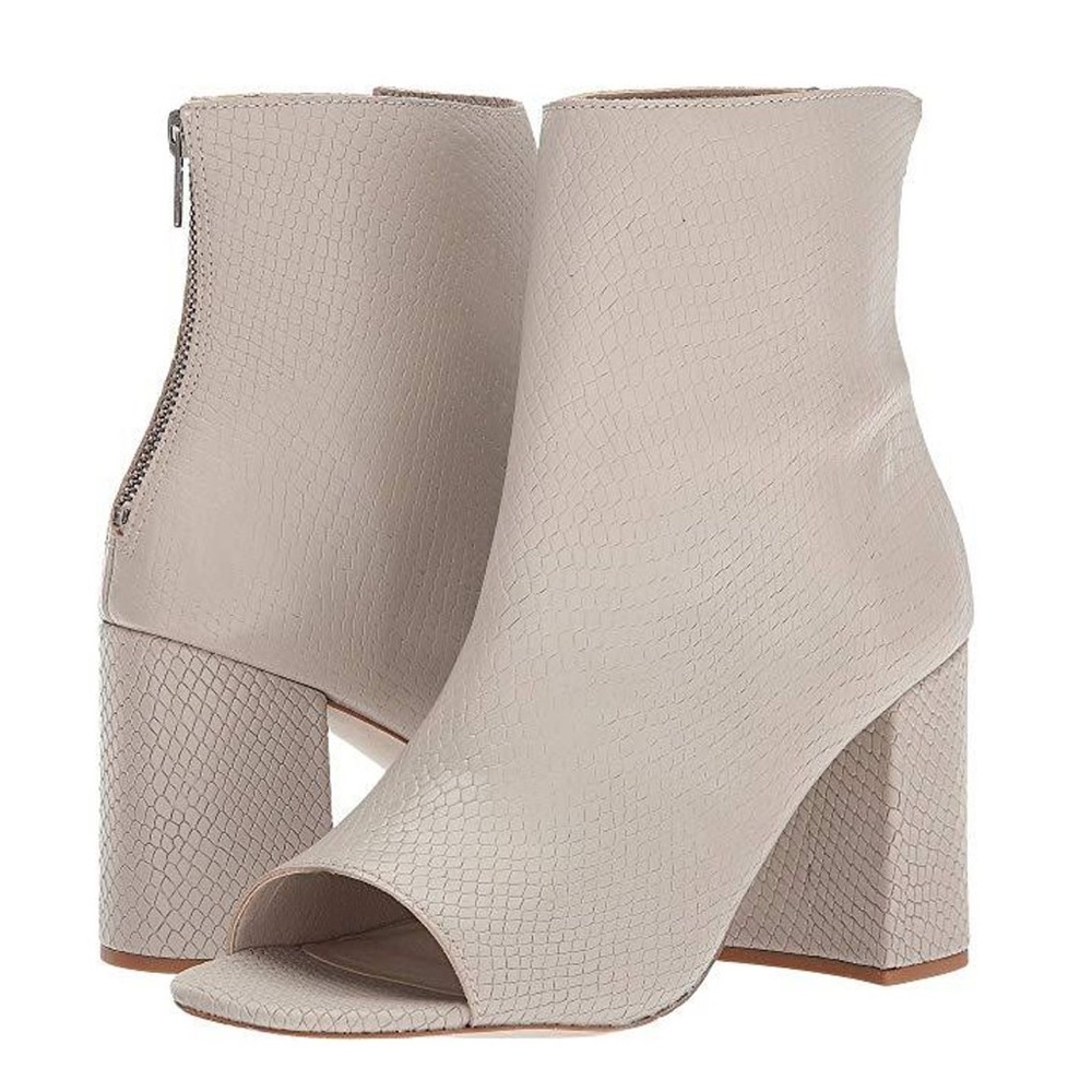 Matisse Melaney Snake Print Embossed LeatherBootie